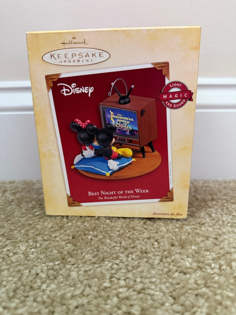Hallmark Keepsake Disney 'Best Night of the Week' Ornament